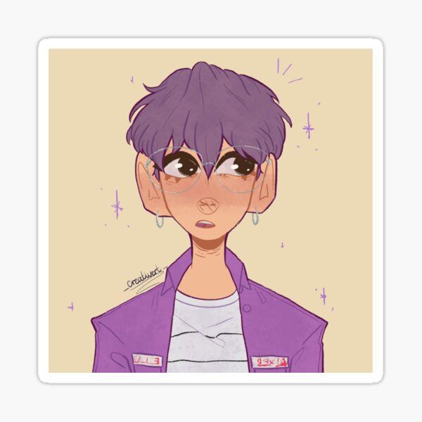 Purple Soobin! Sticker