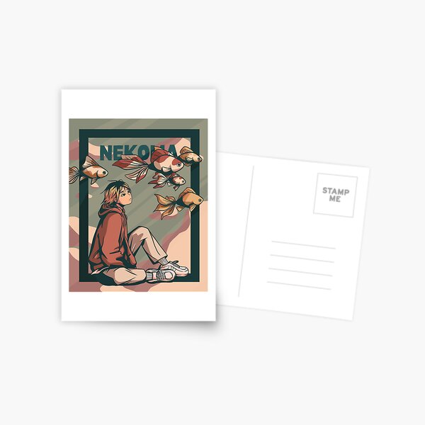 Kenma Kozume Postkarte