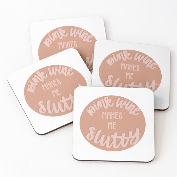 Item preview, pink wine makes me slutty designed and sold by Hannah Erwin.