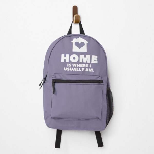 Item preview, home is where i usually am text design designed and sold by aurorassadprose.