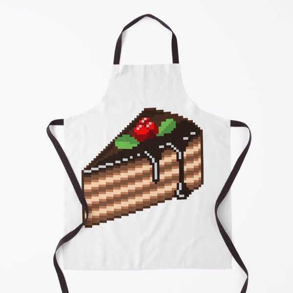 Item preview, Chocolate Cake Vintage Retro Pixel Art designed and sold by Piosenka Art.