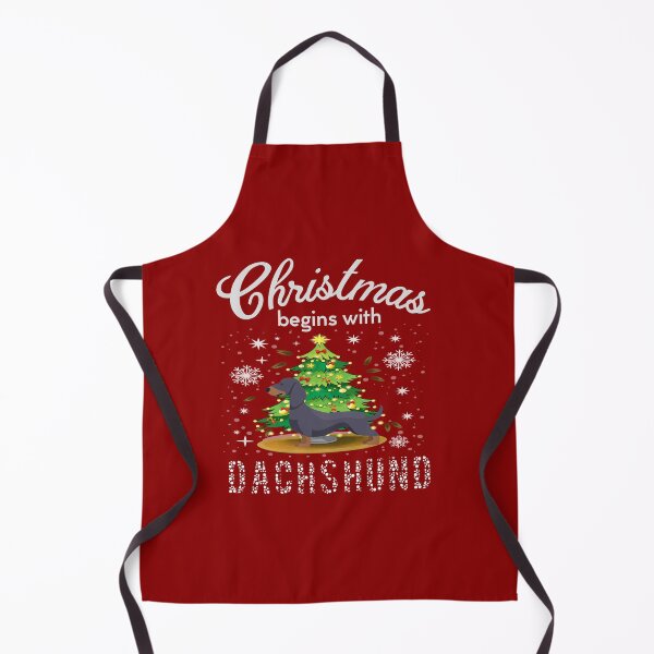 Item preview, Christmas Begins With Dachshund designed and sold by Wienerful.