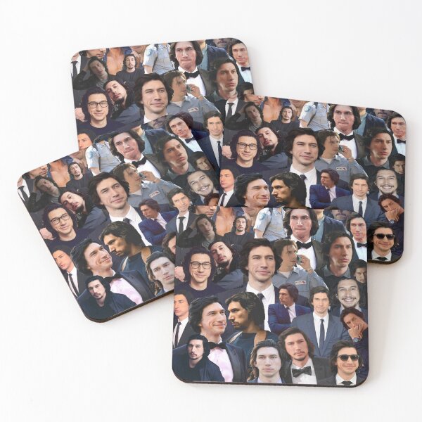 Item preview, Adam Driver Blue Collage  designed and sold by morganmeaux.