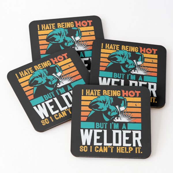 Item preview, Funny Welding Welder Gifts I Hate Being Hot designed and sold by Hananiah Merch.