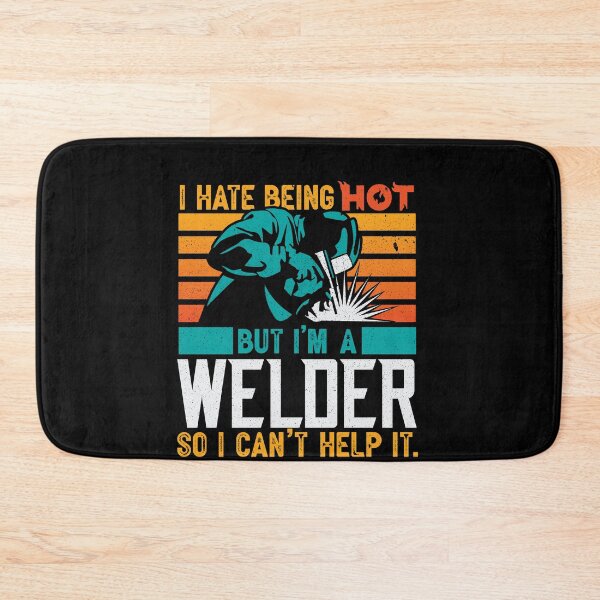 Item preview, Funny Welding Welder Gifts I Hate Being Hot designed and sold by Hananiah Merch.