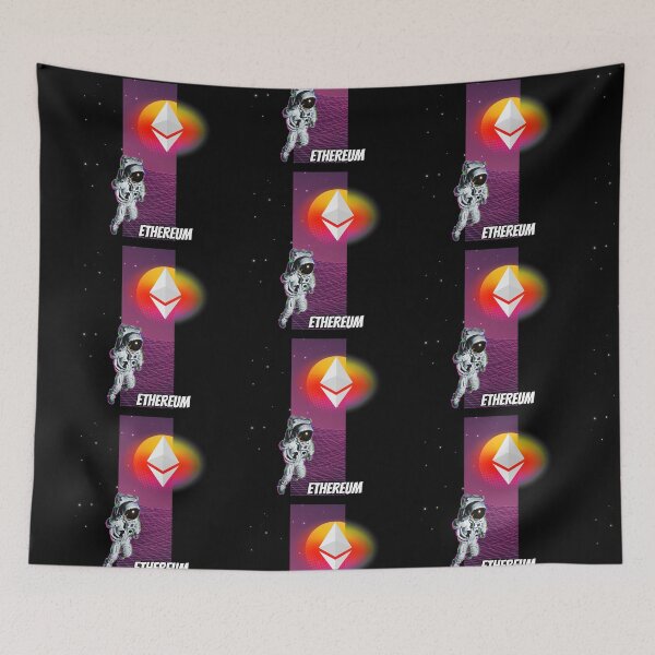 Item preview, Ethereum ETH Moon Man Art designed and sold by Bitcoin-Fashion.