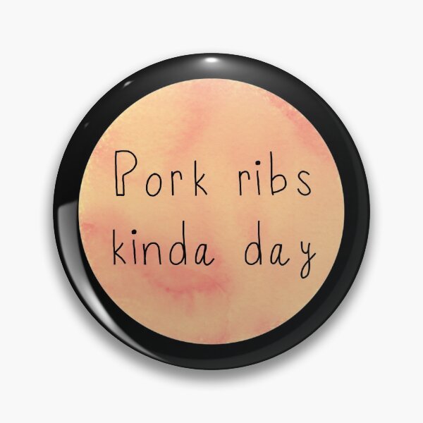 Item preview, Pork Ribs Kinda Day designed and sold by ArqDezines.
