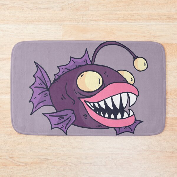 Item preview, Colorful Anglerfish Cartoon Sketch designed and sold by SLAG-Creative.