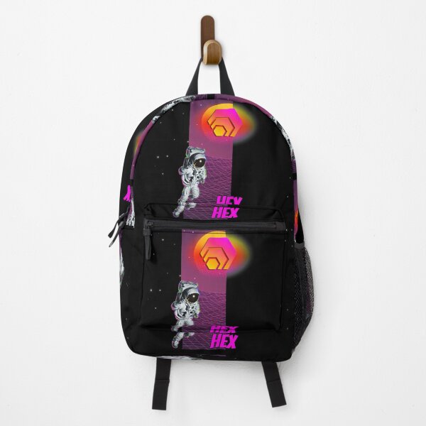 Item preview, HEX Cryptocurrency Moon Man Art designed and sold by Bitcoin-Fashion.