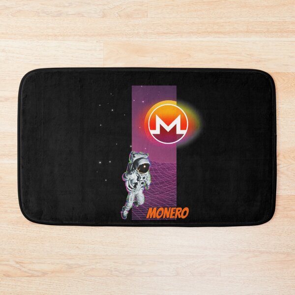 Item preview, Monero XMR Cryptocurrency Moon Man Art designed and sold by Bitcoin-Fashion.