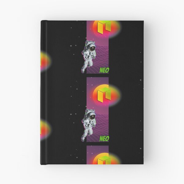 Item preview, NEO Cryptocurrency Moon Man Art designed and sold by Bitcoin-Fashion.