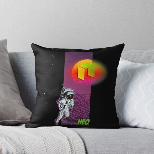 Item preview, NEO Cryptocurrency Moon Man Art designed and sold by Bitcoin-Fashion.