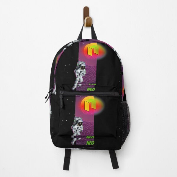 Item preview, NEO Cryptocurrency Moon Man Art designed and sold by Bitcoin-Fashion.