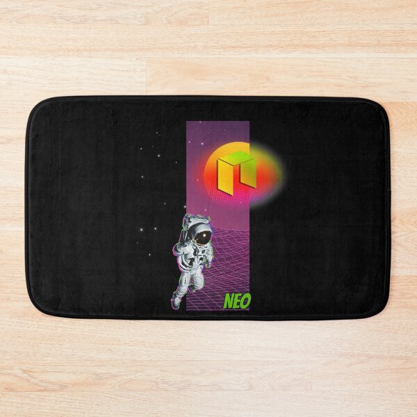 Item preview, NEO Cryptocurrency Moon Man Art designed and sold by Bitcoin-Fashion.