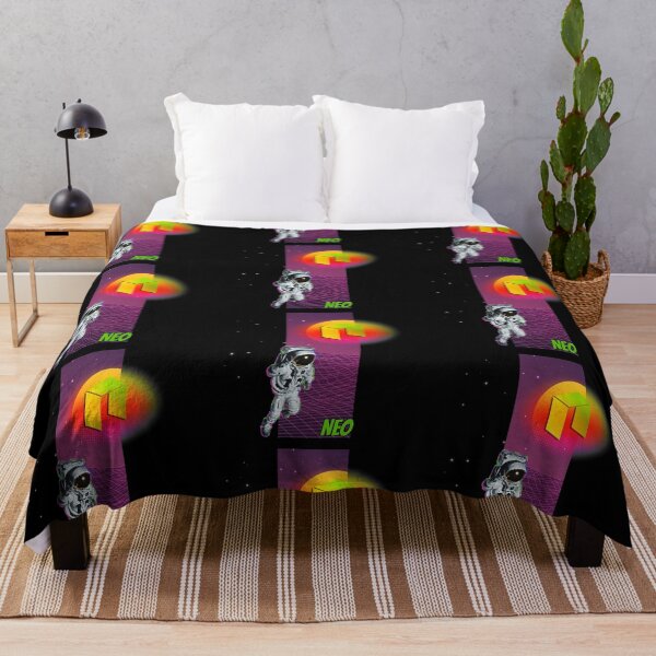Item preview, NEO Cryptocurrency Moon Man Art designed and sold by Bitcoin-Fashion.
