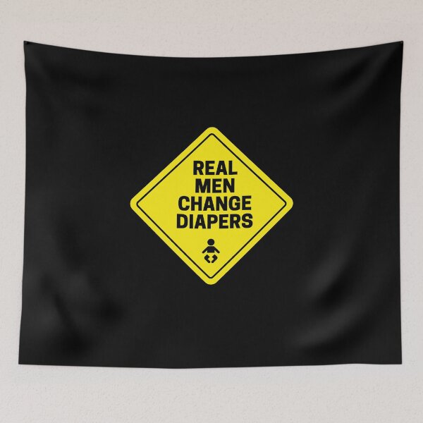 Item preview, Real men change diapers designed and sold by daguilon.