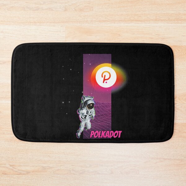 Artikelvorschau, Polkadot DOT Kryptowährung Moon Man Art entworfen und verkauft von Bitcoin-Fashion.