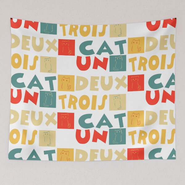 Item preview, Un Deux Trois Cat designed and sold by Jekuster.