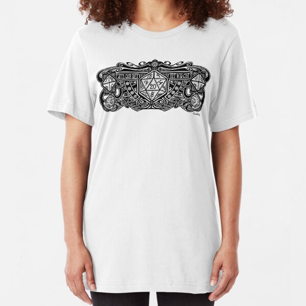 Dice Deco D20 Slim Fit T-Shirt