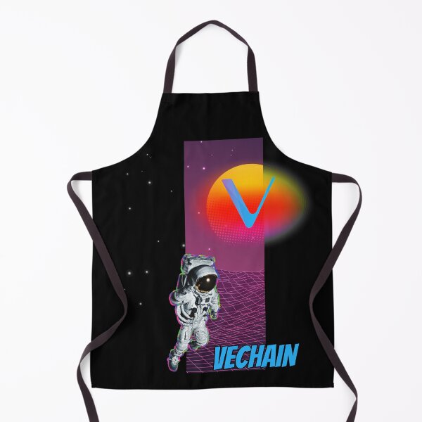 Item preview, VeChain VET Cryptocurrency Moon Man Art designed and sold by Bitcoin-Fashion.