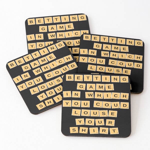 Item preview, Betting Game In Which You Could Lose Your Shirt. designed and sold by mewsis.