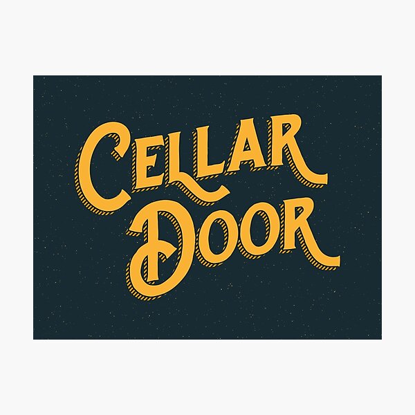 Item preview, Cellar Door designed and sold by Aguvagu.