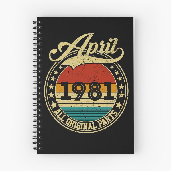 Item preview, Vintage April 1981 All Original Parts Born in April 1981 40th Birthday Gift 40 Years Old designed and sold by MN-Shop0123.