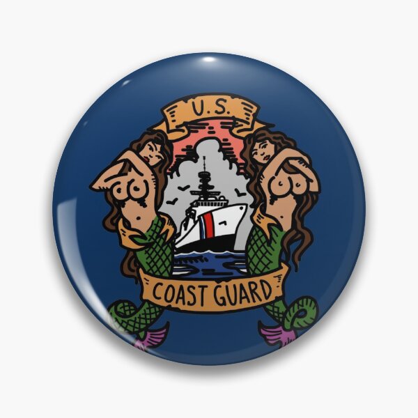Item preview, Coast Guard Old School Mermaids NSC designed and sold by AlwaysReadyCltv.