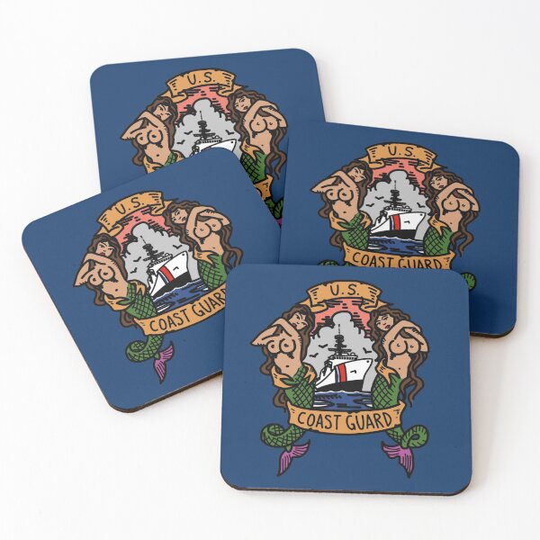 Item preview, Coast Guard Old School Mermaids NSC designed and sold by AlwaysReadyCltv.