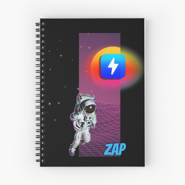 Item preview, ZAP Cryptocurrency Moon Man Art designed and sold by Bitcoin-Fashion.