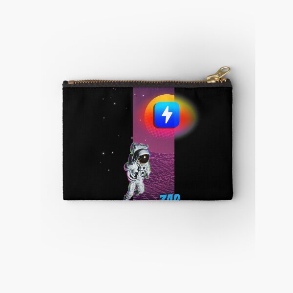 Item preview, ZAP Cryptocurrency Moon Man Art designed and sold by Bitcoin-Fashion.