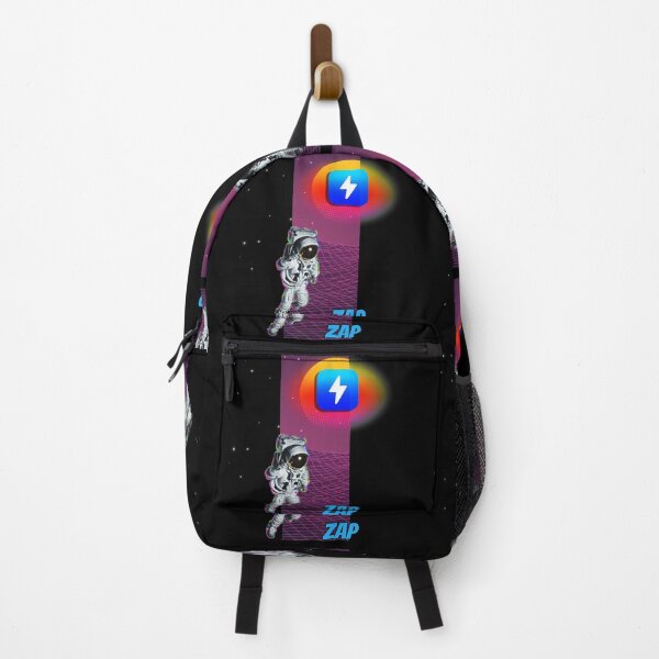 Item preview, ZAP Cryptocurrency Moon Man Art designed and sold by Bitcoin-Fashion.