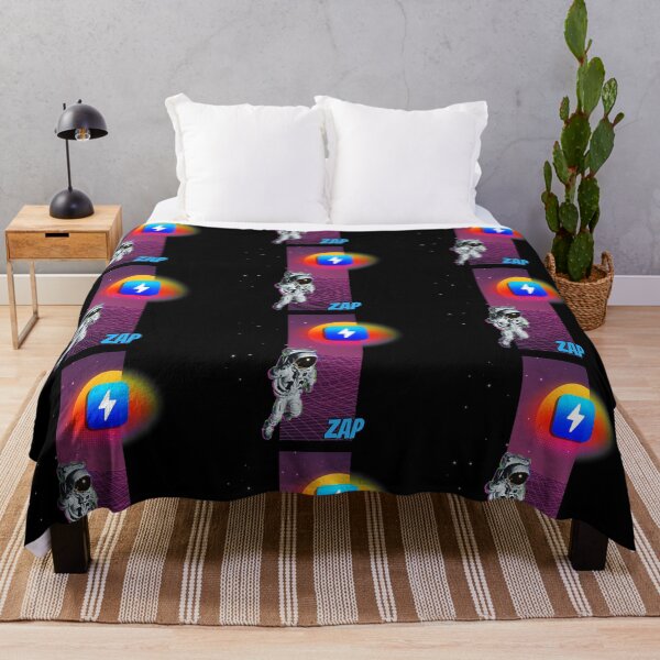Item preview, ZAP Cryptocurrency Moon Man Art designed and sold by Bitcoin-Fashion.