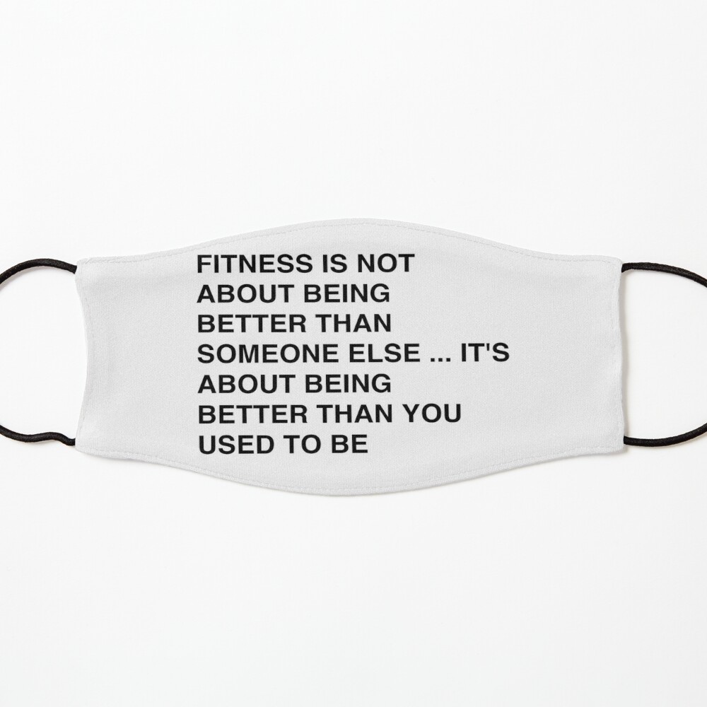 Motivational face mask,Fitness Inspirational Quote