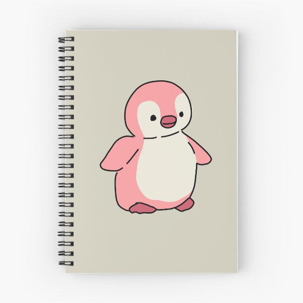 Item preview, cute pink penguin animal designed and sold by anikasart.