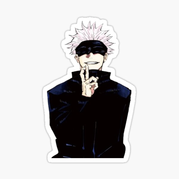 Gojo Satoru Sticker By Shoping Redbubble