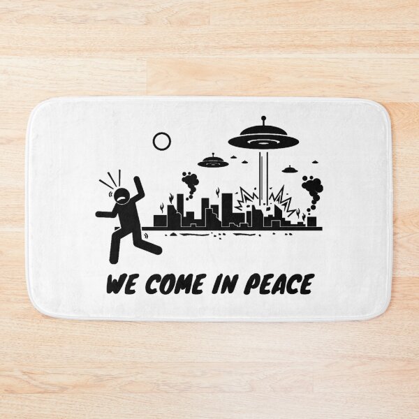 Item preview, We Come In Peace Alien designed and sold by GoaTeeGram.