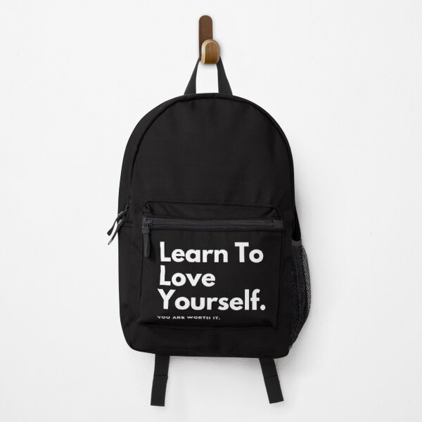 Item preview, Learn To Love Yourself. You are worth it. - Quote designed and sold by happyshopg.