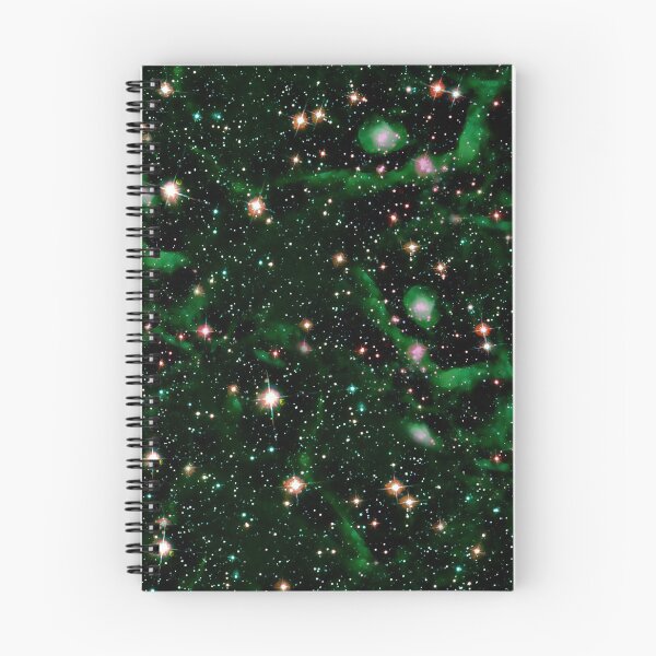 Item preview, Emerald Nebula Galaxies Pattern designed and sold by AGnJBoutique.