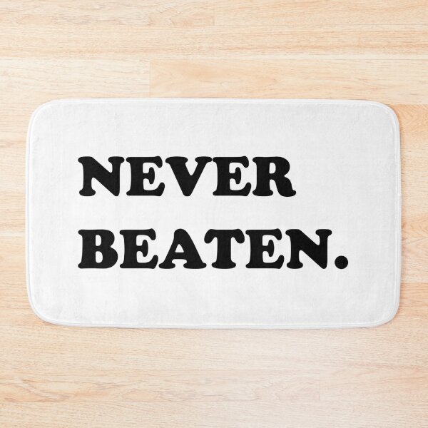 Item preview, NEVER BEATEN. designed and sold by DomGDesign.