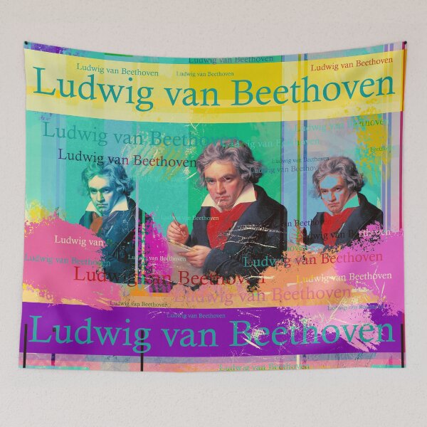 Item preview, Ludwig van Beethoven portrait, German composer designed and sold by Mauswohn.