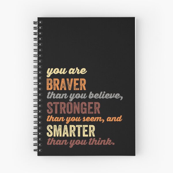 Item preview, You Are Braver Stronger Smarter designed and sold by Happy-PrintZ.