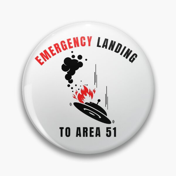 Item preview, Alien Emergency Landing to Area 51 designed and sold by GoaTeeGram.