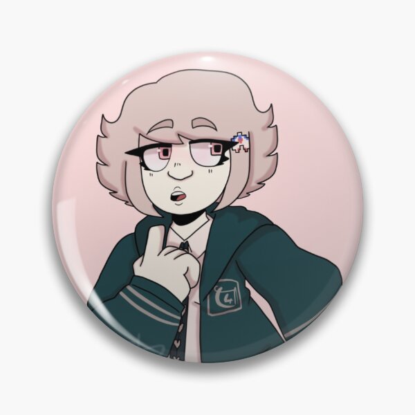 Item preview,  Chiaki Nanami Sticker Pack (And pin!) designed and sold by May Lawrence.