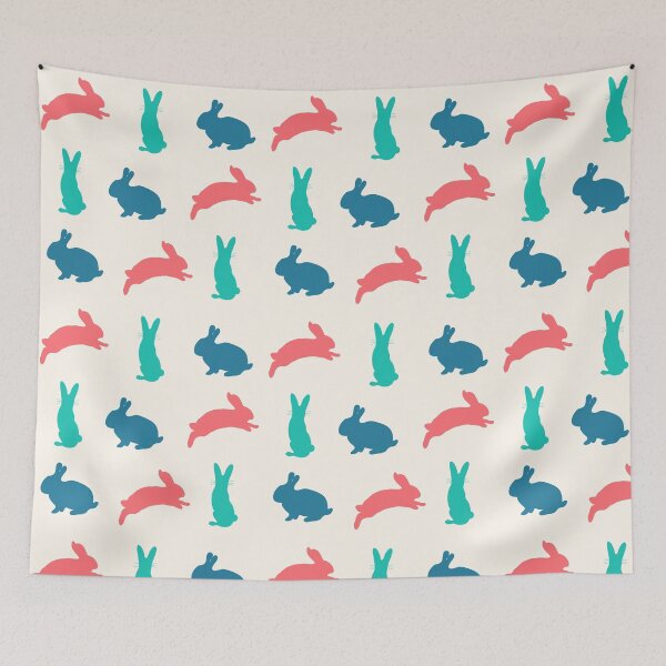 Item preview, Bunny rabbit pattern  designed and sold by PatternParadise.