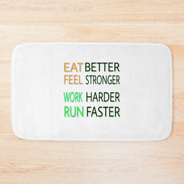 Item preview, Eat Better Feel Stronger  designed and sold by 59SHOP24.