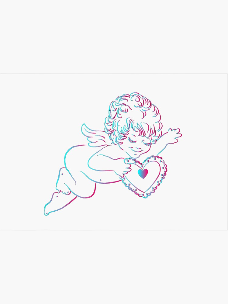 "Cherub Angel T Shirt" Sticker for Sale by tothanhquyen89 Redbubble