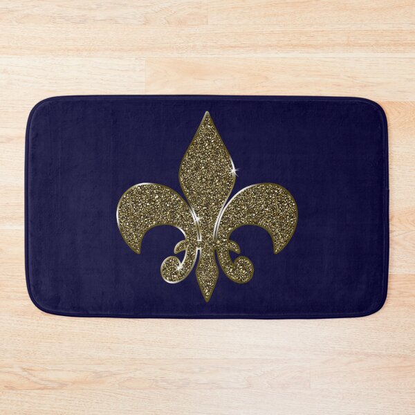 Item preview, French Fleur de Lis on Blue designed and sold by Sheila Pressley.