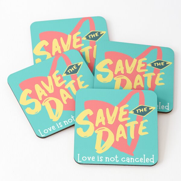 Item preview, Save the date - Love is not canceled designed and sold by Atleta-Cali.