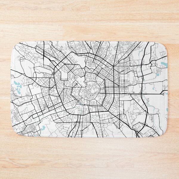 Item preview, Milan City Map of Italy - Circle designed and sold by deMAP.